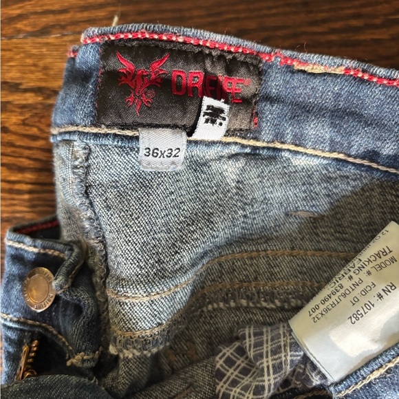 DRIFIRE Work Jeans 36x32" Denim Stretch Denim Flame Resistant Pants - Picture 6 of 11